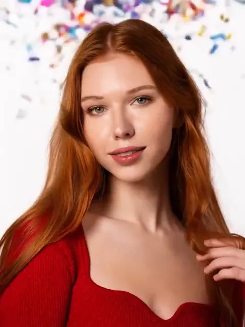 Exemplu de fotografie transformată într-un clip AI cu o ploaie de confetti